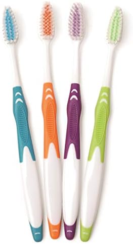 Premium Easy-Grip Toothbrushes — 100 Pack